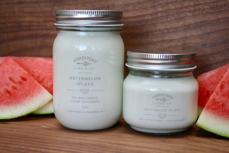 Homestead Candle Co. HOMESTEAD CANDLE CO. WATERMELON SPLASH