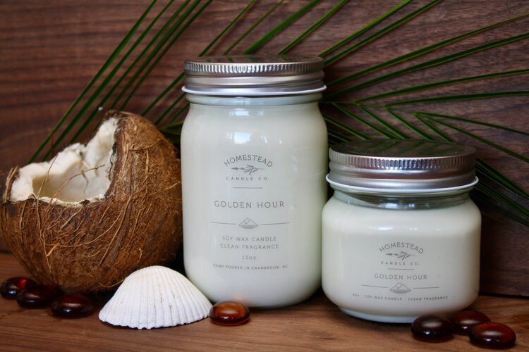 Homestead Candle Co. HOMESTEAD CANDLE CO. GOLDEN HOUR