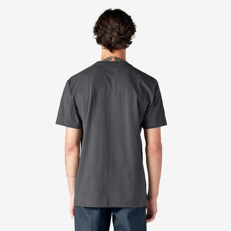 Dickies Dickies Mens S/S Heavyweight Pocket Tee | Charcoal