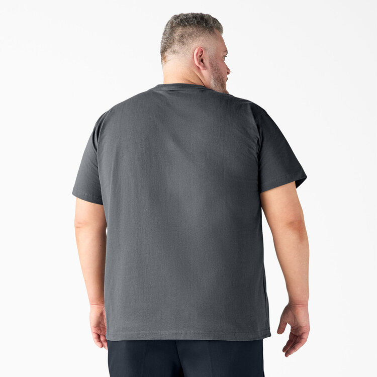 Dickies Dickies Mens S/S Heavyweight Pocket Tee | Charcoal