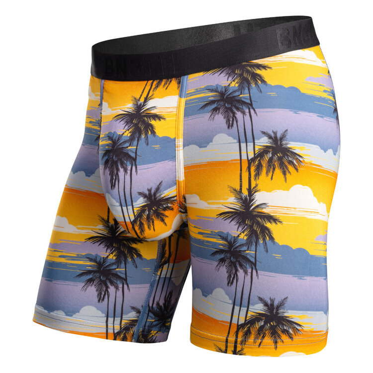 BN3TH Classic Icon Boxer Brief Fly| Palm Tree Horizon Mimosa