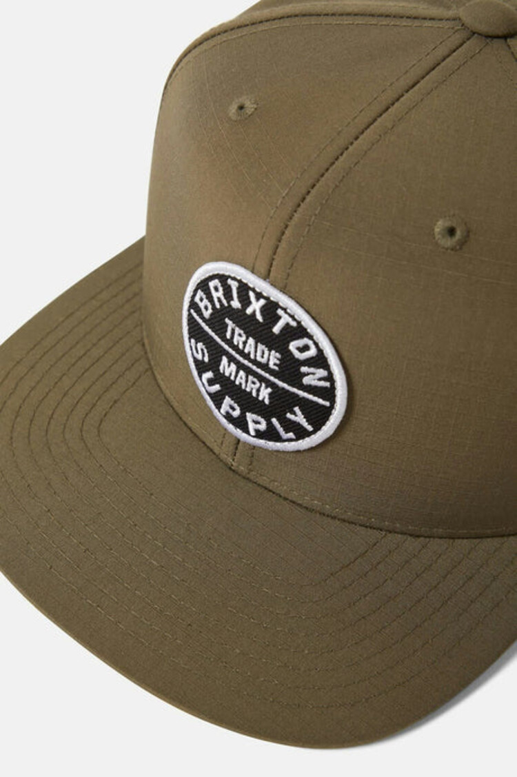 Brixton Brixton Oath III Snapback | Ivy Green Ripstop