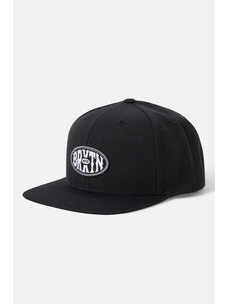 Brixton Brixton Largo Mid Profile Snapback | Black