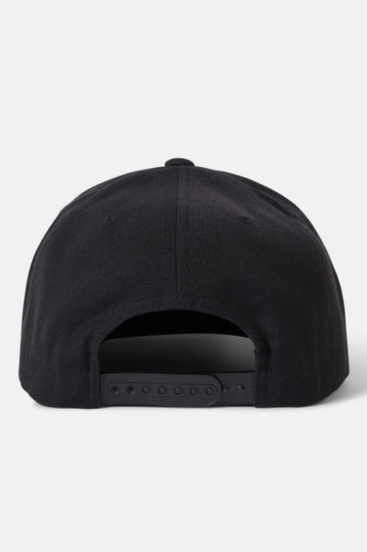 Brixton Brixton Largo Mid Profile Snapback | Black