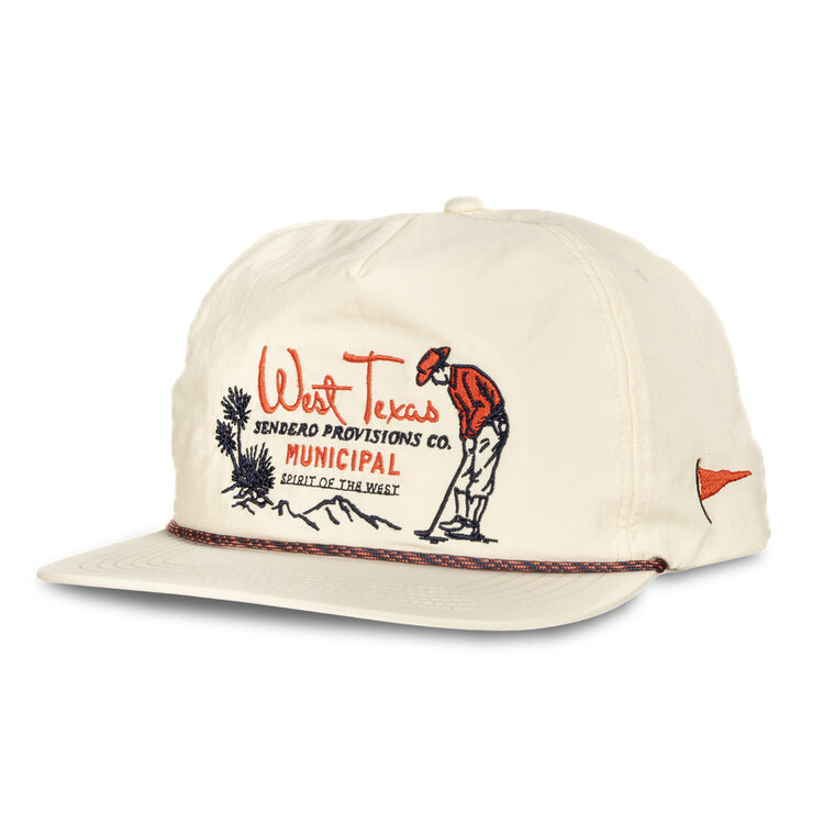 Sendero Provisions Co. Sendero West Texas Municipal Hat | Cream