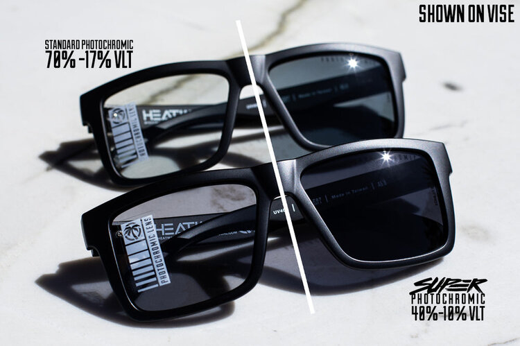 Heat Wave XL Vise Z87 | Black / Super Photochromic