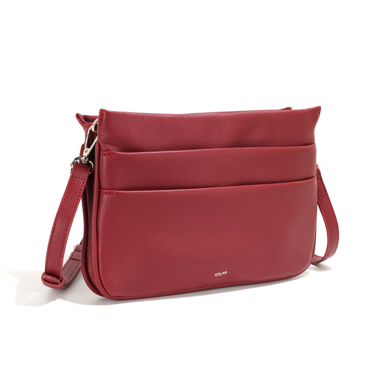 Co-Lab Nina Crossbody | Pomegranate