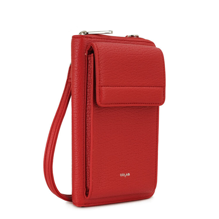 Co-Lab Miri Wallet/Crossbody | Cherry Red