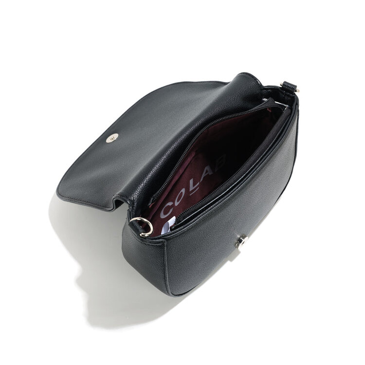 Co-Lab Co-Lab Janni Flap Crossbody | Black