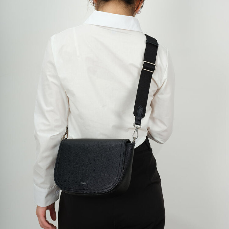 Co-Lab Co-Lab Janni Flap Crossbody | Black