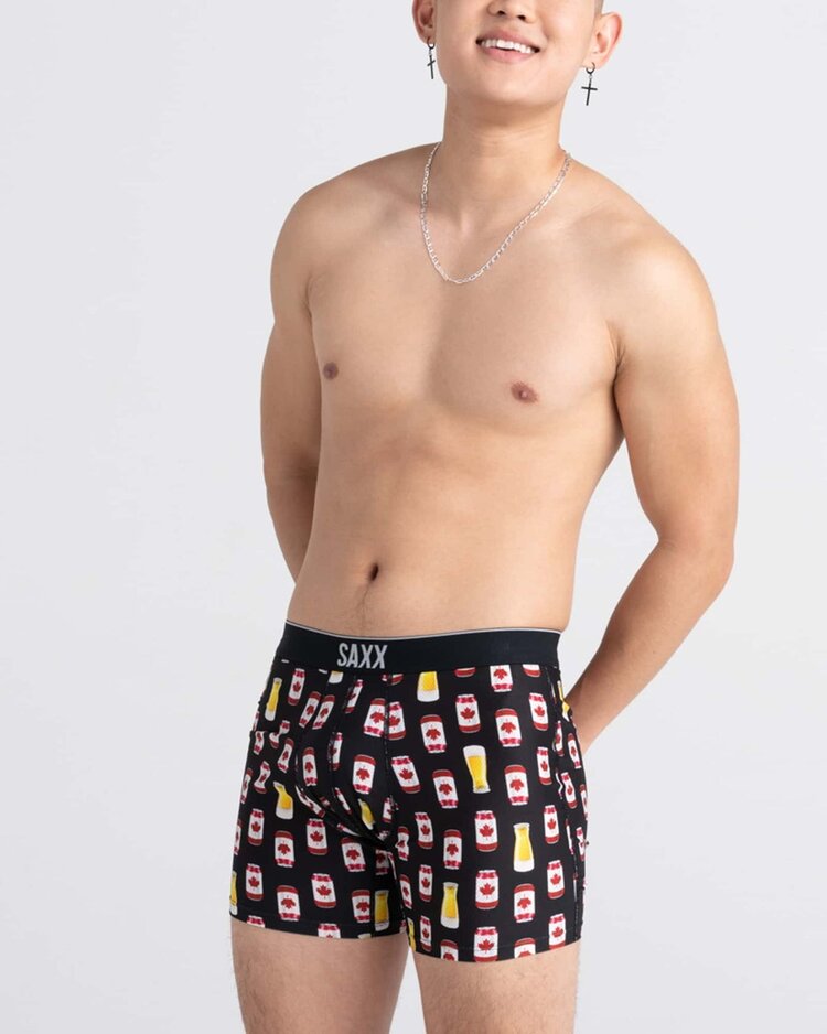 Saxx Saxx Volt Breathable Mesh Boxer Brief | Cheers Canada-Black