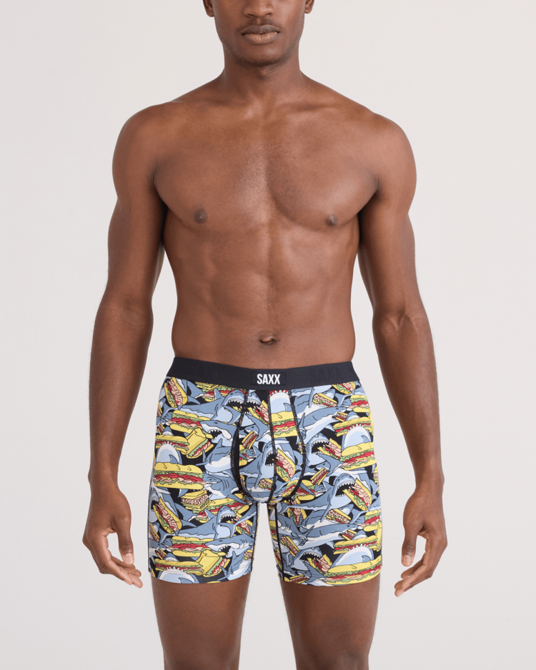 Saxx Saxx Vibe Xtra Soft Comfort Boxer Brief Fly | Shark Sub-Grey