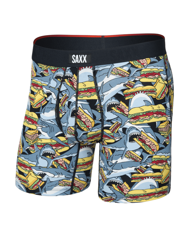 Saxx Saxx Vibe Xtra Soft Comfort Boxer Brief Fly | Shark Sub-Grey