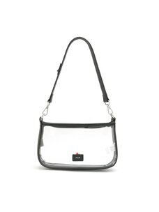 Co-Lab Co-Lab Chloe Baguette Crossbody | Clear
