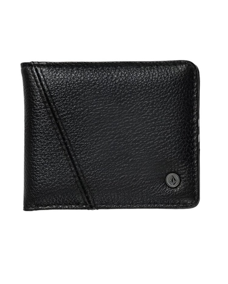 Volcom Volcom Pay-A-Pal Leather Bifold | Black