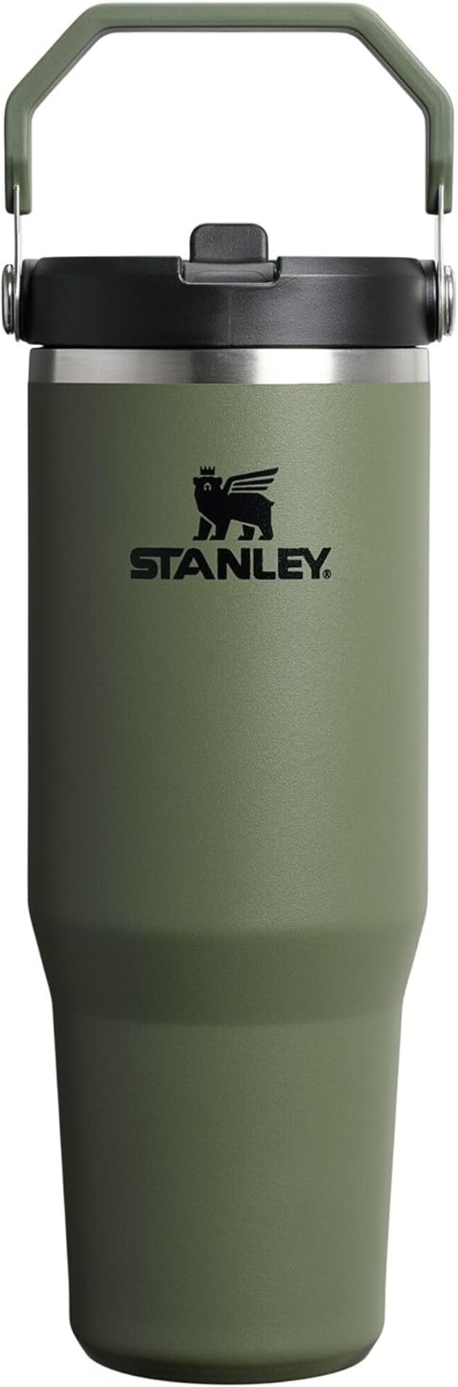 Stanley Stanley The Iceflow Flip Straw 2.0 Tumbler | Dried Pine