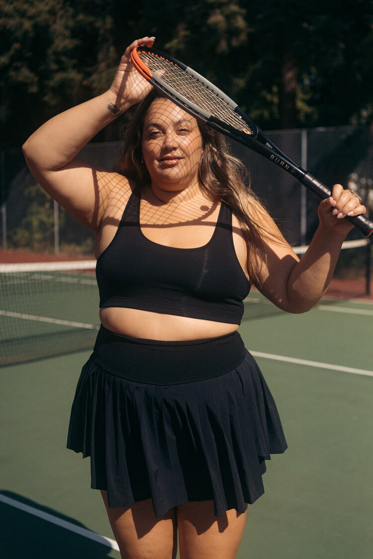 Huha Sporty Bralette | Black