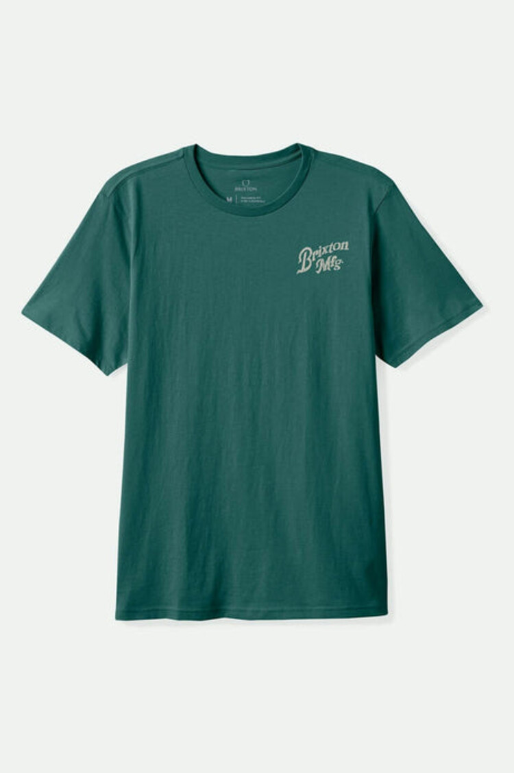 Brixton Rothwell S/S Tailored T-Shirt | Night Sage