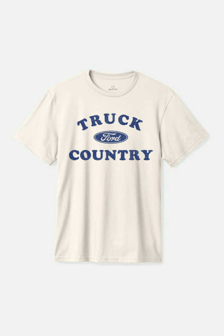 Brixton Ford Truck Country S/S | Wimbleton White