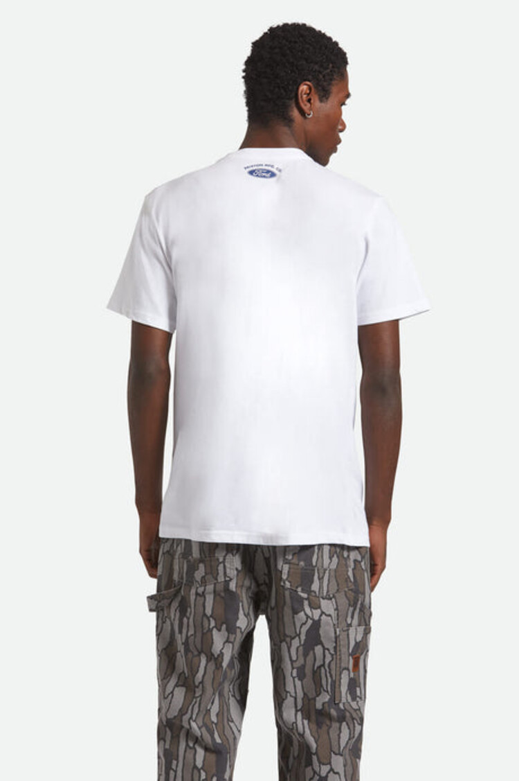 Brixton Brixton Ford Truck Country S/S | Wimbleton White