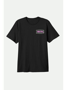 Brixton Lightning S/S T-Shirt | Black