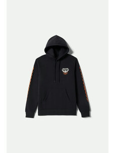 Brixton Waller Hoodie | Black