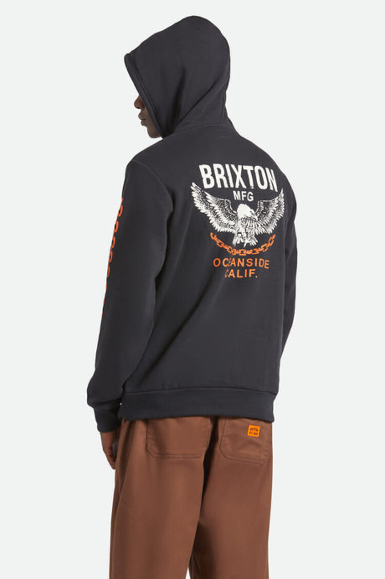 Brixton Brixton Waller Hoodie | Black