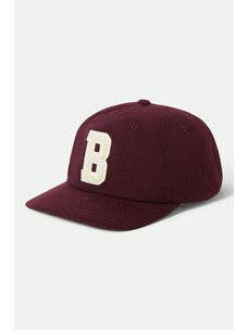 Brixton Brixton Big B Mp Cap | Port Textured Wool