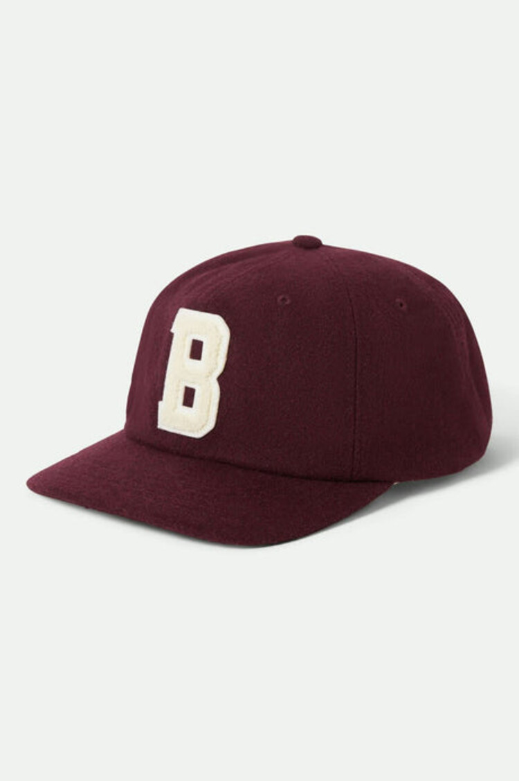 Brixton Brixton Big B Mp Cap | Port Textured Wool