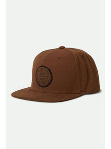 Brixton Brixton Oath III Snapback | Coffee/Coffee