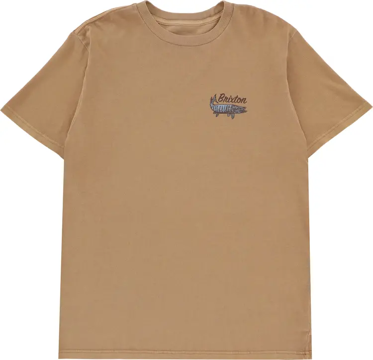Brixton Brixton Muskie Short Sleeve Standard TShirt | Dijon Worn Wash