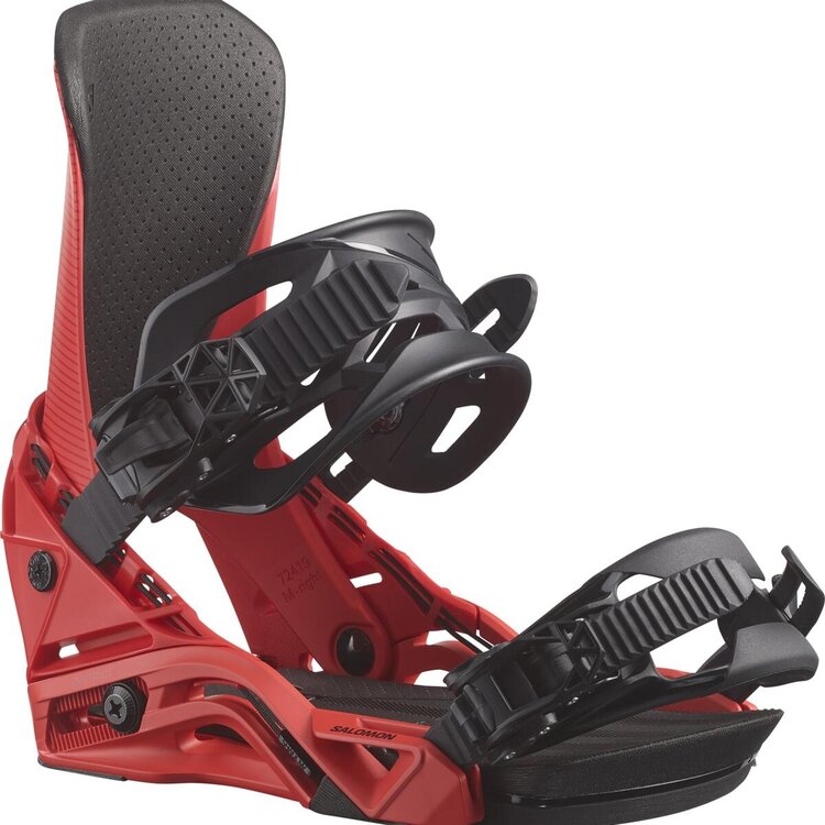 Salomon District Snowboard Bindings | Fiery Red