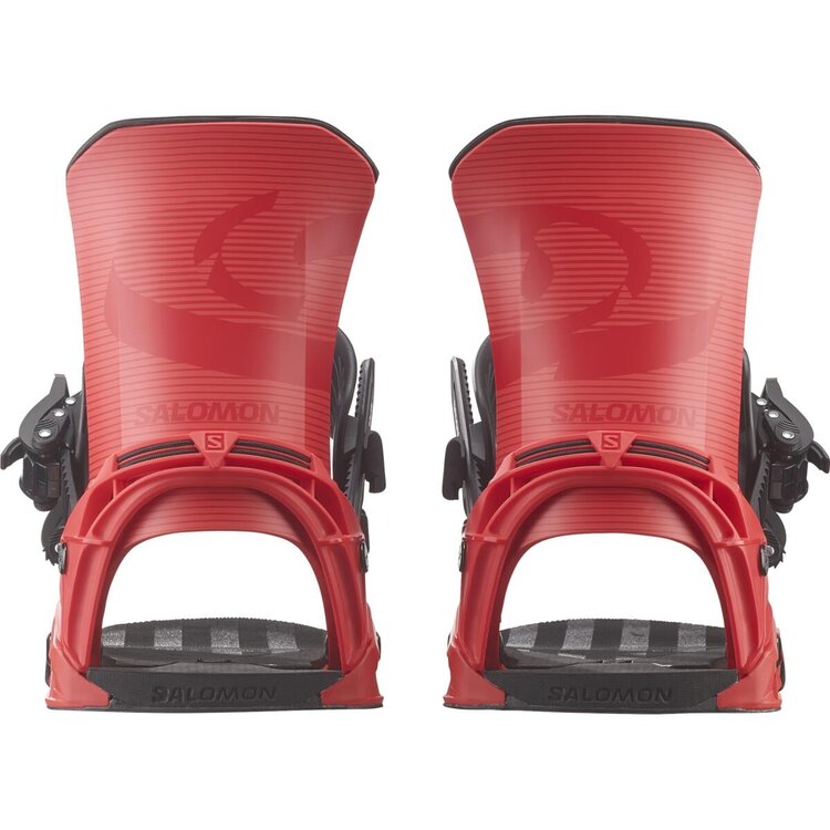 Salomon District Snowboard Bindings | Fiery Red