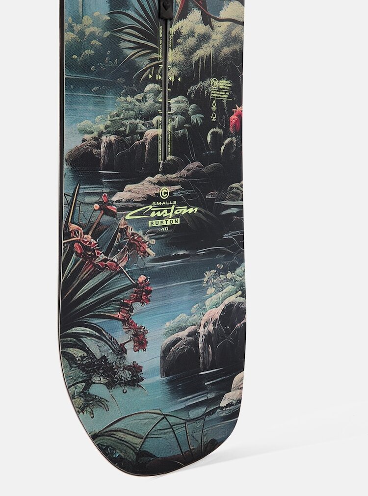 Burton Kids' Custom Smalls Camber Snowboard