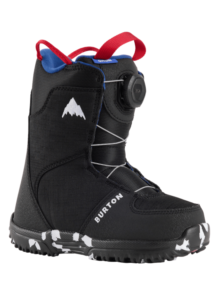Burton Kids' Grom BOA Snowboard Boots | Black