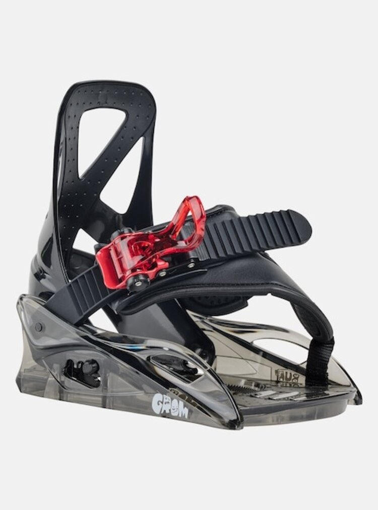 Burton Kids' Grom Disc Snowboard Bindings | Black
