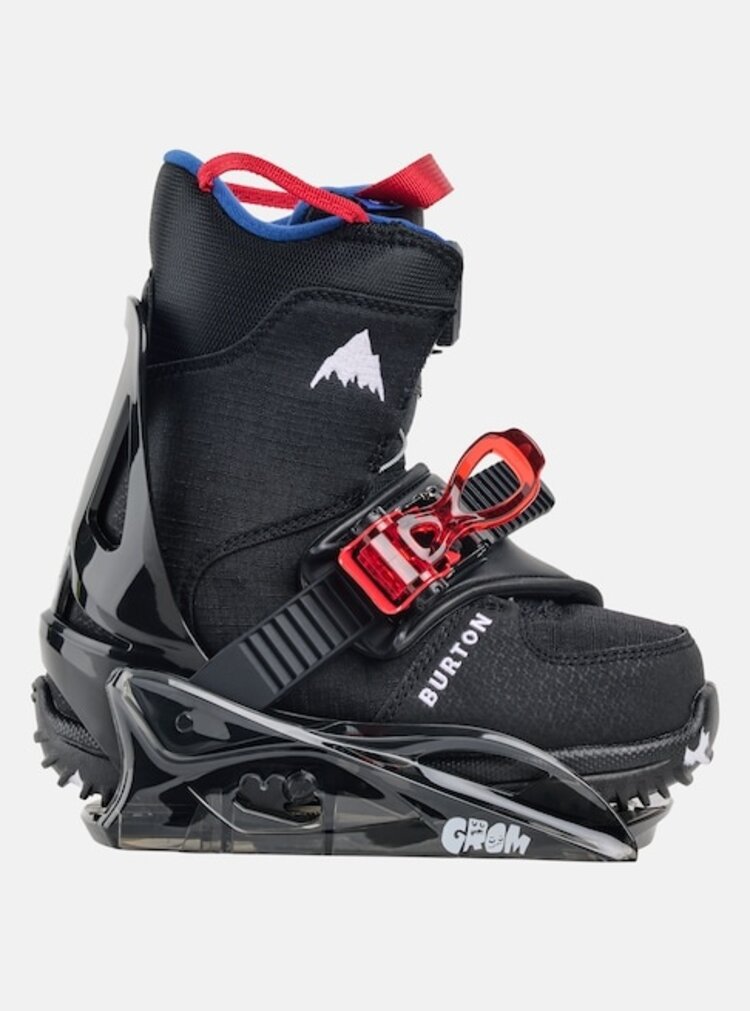 Burton Kids' Grom Disc Snowboard Bindings | Black