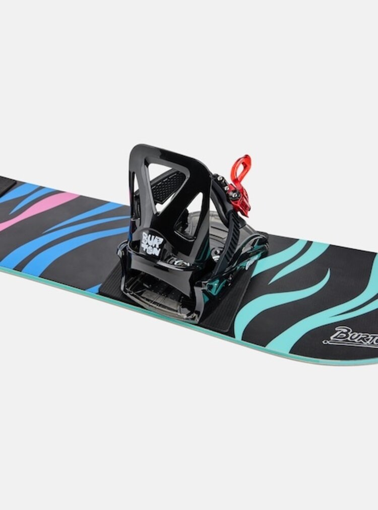 Burton Kids' Grom Disc Snowboard Bindings | Black