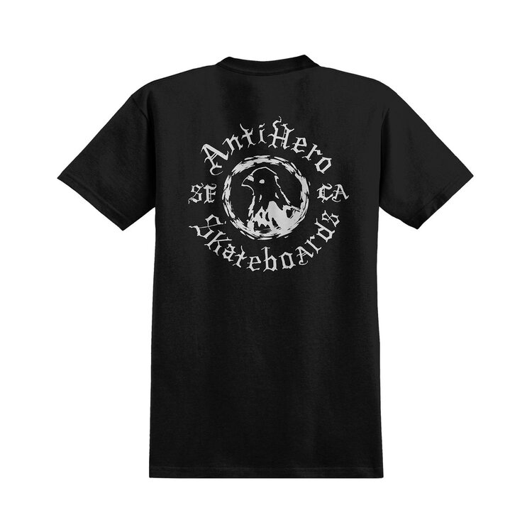 Antihero Pigeon Motion Pocket Tee | Black/White