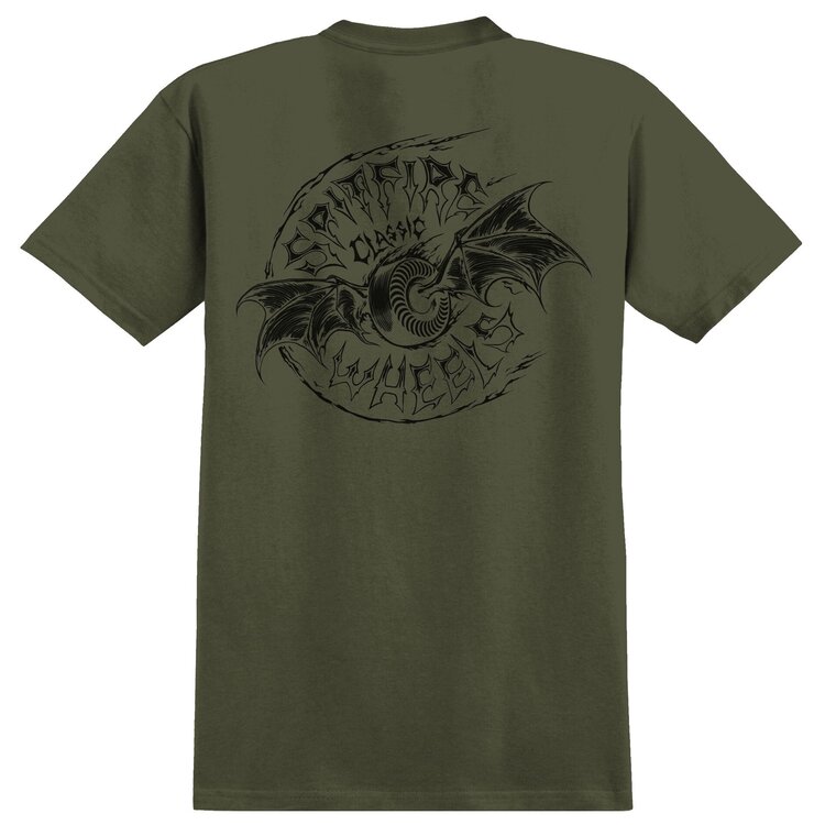Spitfire Spitfire Batwing Classic S/S Tee | Military Green/Black