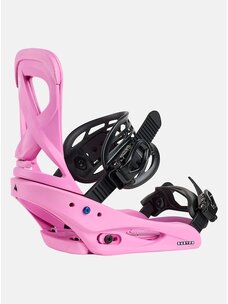 Burton Women's Scribe Re:Flex Snowboard Bindings | Fuchsia Pink