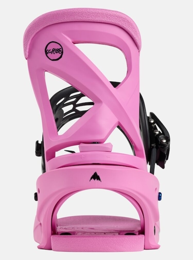Burton Women's Scribe Re:Flex Snowboard Bindings | Fuchsia Pink