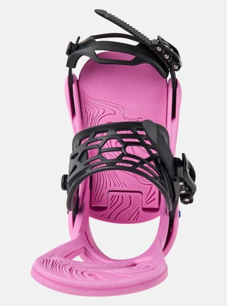 Burton Women's Scribe Re:Flex Snowboard Bindings | Fuchsia Pink