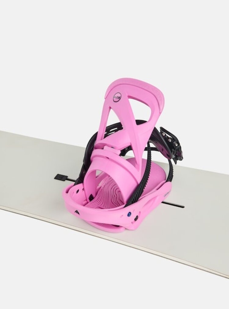 Burton Women's Scribe Re:Flex Snowboard Bindings | Fuchsia Pink