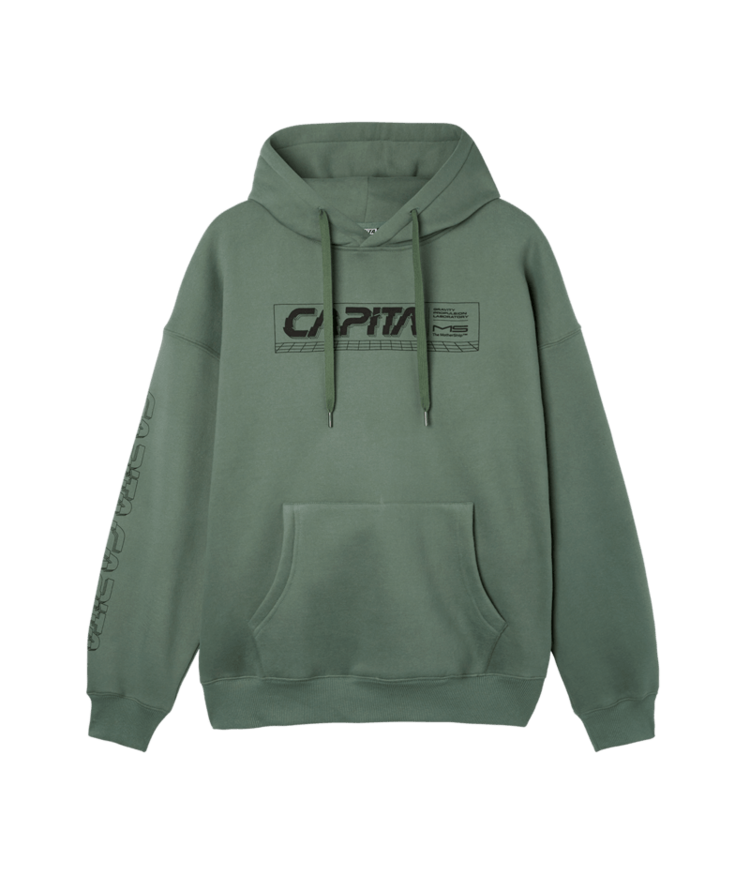 Capita Capita Fracture Hoodie | Light Olive