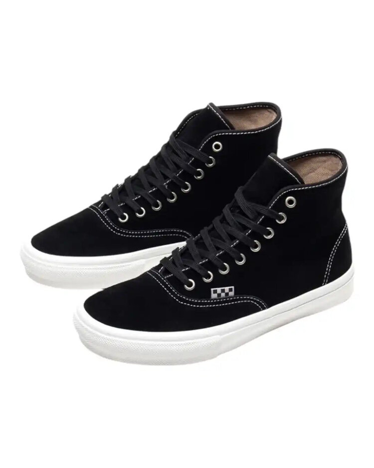 Vans Skate Authentic High | Black Suede