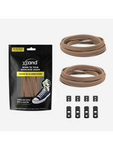 Xpand XPAND LACES OG NO-TIE SAND
