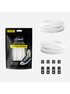 Xpand XPAND LACES OG NO-TIE OFF WHITE