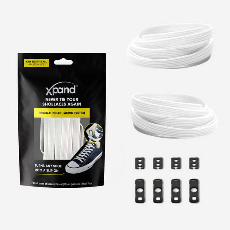 Xpand XPAND LACES OG NO-TIE OFF WHITE