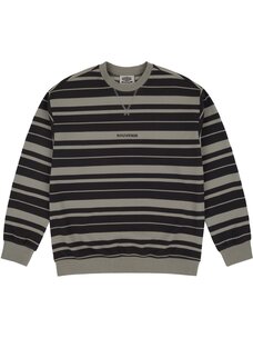 SOUVENIR Souvenir Striped Ultra Pique | Charcoal